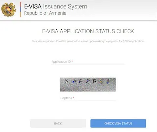 ค้นหาวีซ่าอาร์เมเนีย Check Status E-visa Armenia