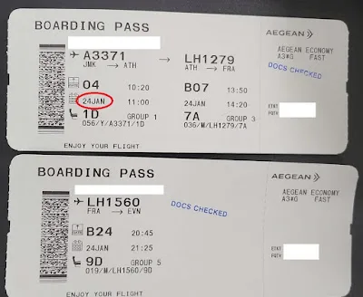 Second Boarding Pass บอร์ดดิ้งพาสชุดสอง