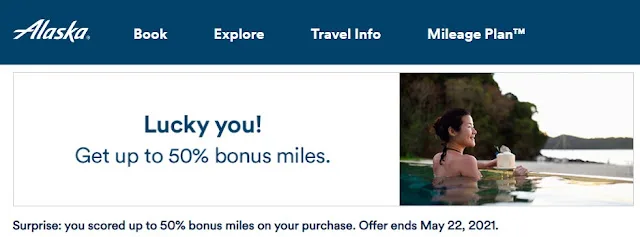 ซื้อไมล์ Alaska Airlines